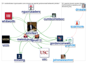 @gcpride Twitter NodeXL SNA Map and Report for Friday, 01 February 2019 at 11:07 UTC