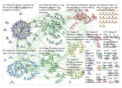 #data19 Twitter NodeXL SNA Map and Report for Friday, 25 October 2019 at 19:11 UTC