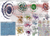 Reichelt Twitter NodeXL SNA Map and Report for Monday, 18 October 2021 at 16:58 UTC