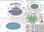 XHNews OR SpokespersonCHN OR CGTNOfficial OR zhang_heqing Twitter NodeXL SNA Map and Report for Tues