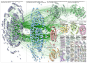 #radonc Twitter NodeXL SNA Map and Report for Thursday, 14 February 2019 at 18:13 UTC