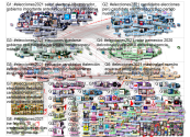 #Elecciones2021 Twitter NodeXL SNA Map and Report for Friday, 22 January 2021 at 05:30 UTC
