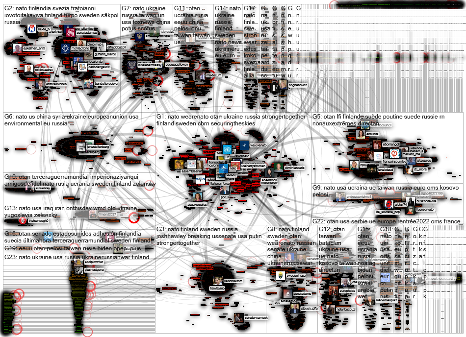 #nato OR #otan Twitter NodeXL SNA Map and Report for torstai, 04 elokuuta 2022 at 05.35 UTC
