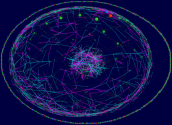 NodeXL AI Network Lab - Network Art - Neon_Cyber_Hive_Network